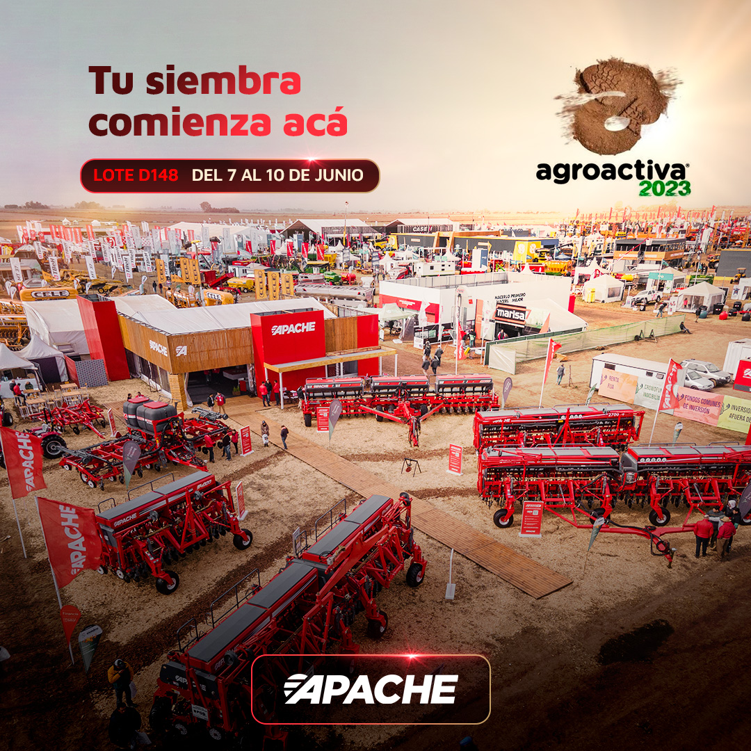 Apache avanza en el segmento de sembradoras Air Planter